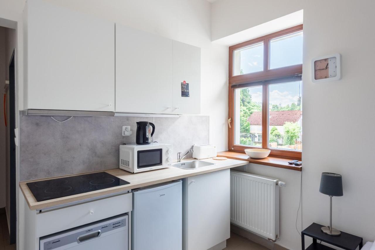 Apartman Muzeum Obchodu Карлштейн Экстерьер фото