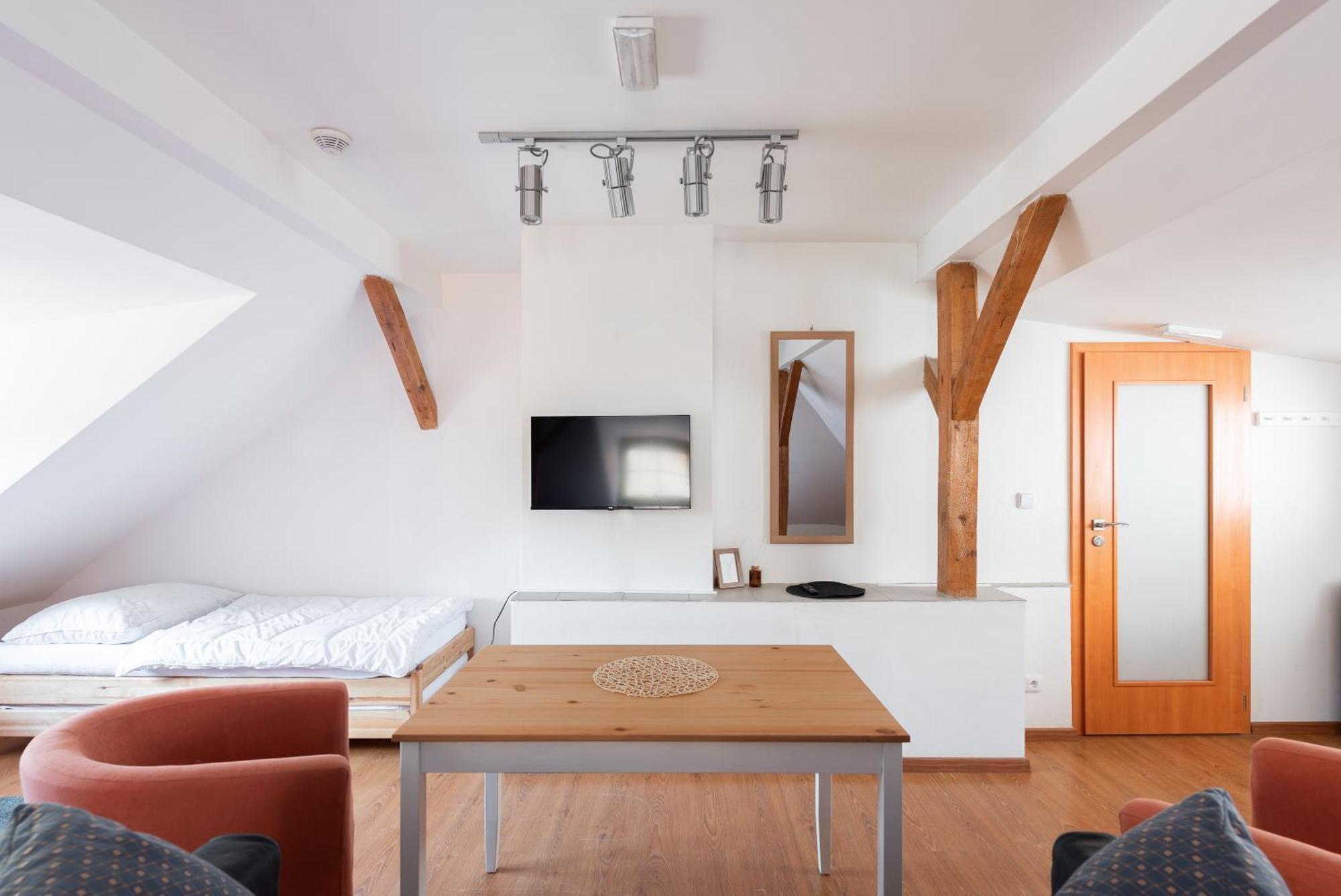 Apartman Muzeum Obchodu Карлштейн Экстерьер фото