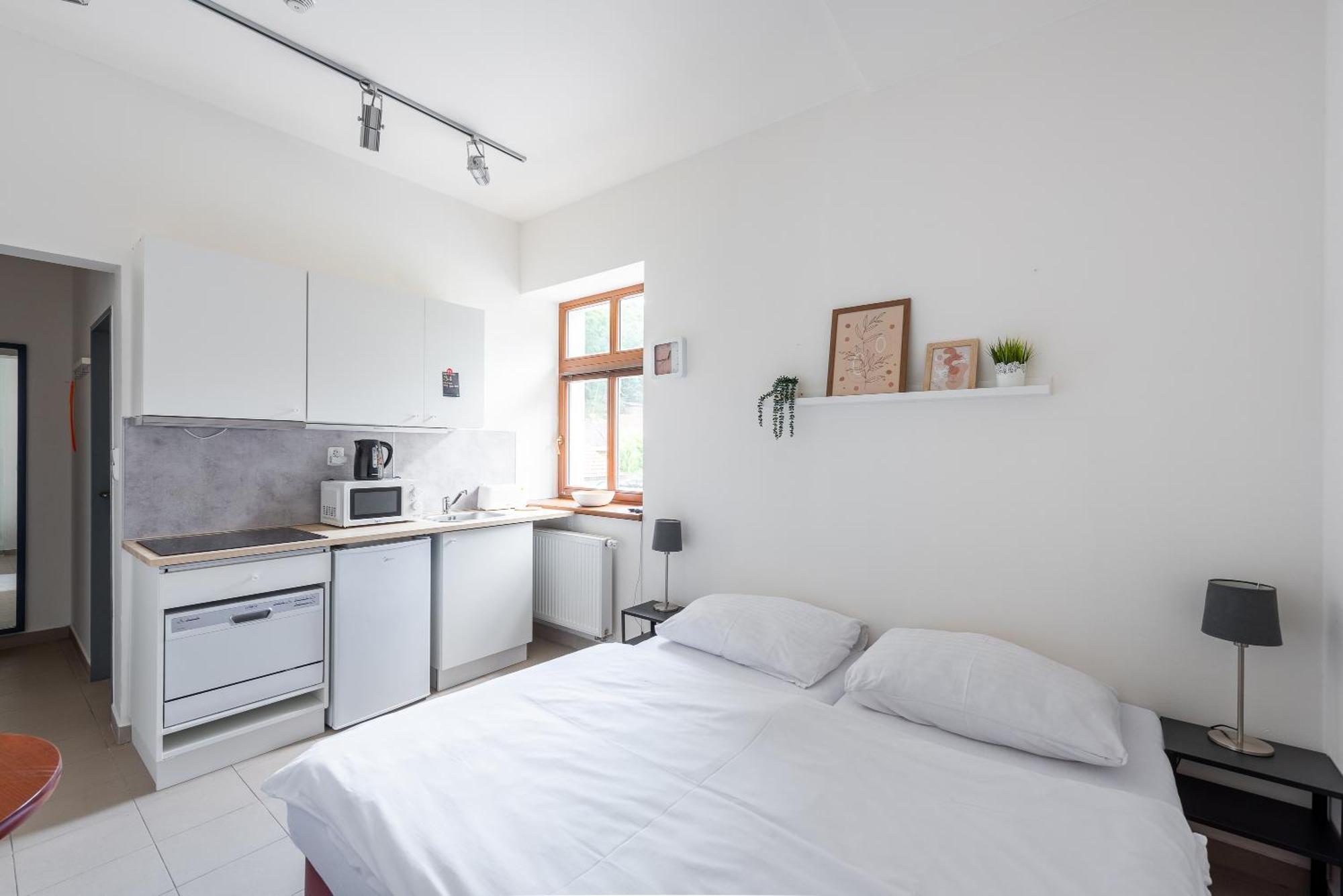 Apartman Muzeum Obchodu Карлштейн Экстерьер фото
