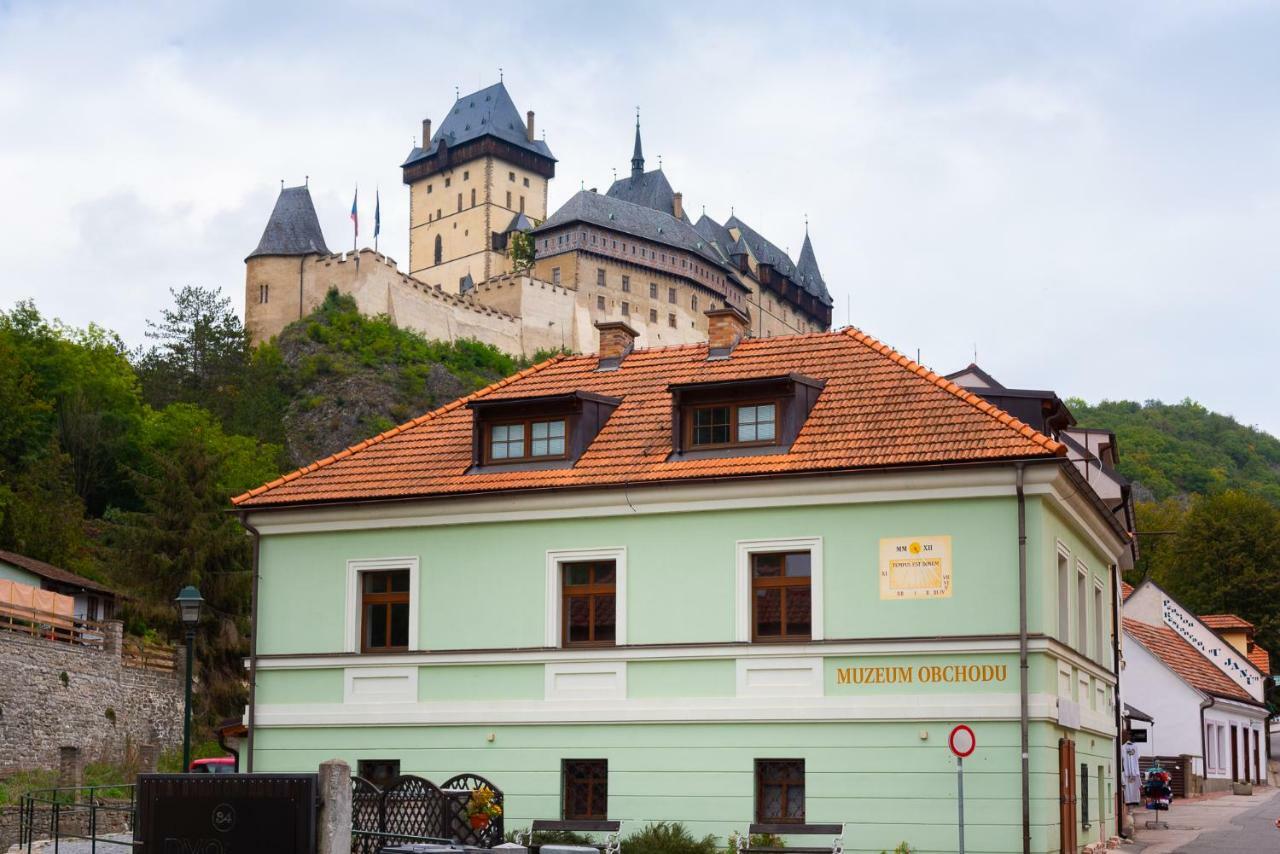 Apartman Muzeum Obchodu Карлштейн Экстерьер фото